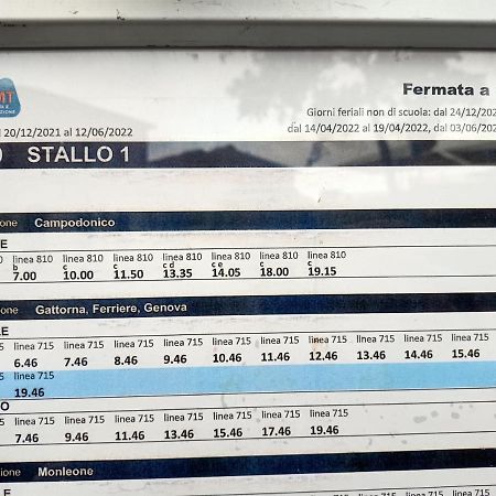 Dalla Franca Hotell Chiavari Exteriör bild